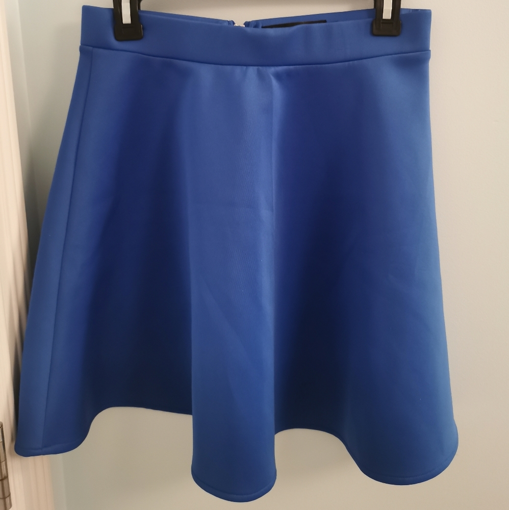 Blue skater skirt / circle skirt